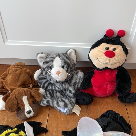 Hand Puppets, Caltoy, Kellytoy, Dream, Bugs, dog, cat - Picture 2 of 6